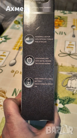 Професионален тример за коса и брада VHG Innovation JM-700A, снимка 3 - Тримери - 53931212