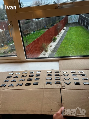 Букви/Емблеми Range Rover , снимка 3 - Аксесоари и консумативи - 53720589