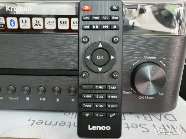 LENCO MC-460K, снимка 2 - Ресийвъри, усилватели, смесителни пултове - 46713845