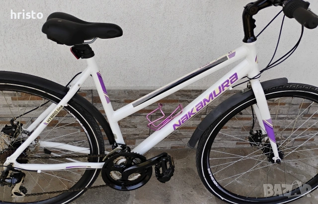 АЛУМ. дамски велосипед NAKAMURA 28 цола, снимка 4 - Велосипеди - 53754241