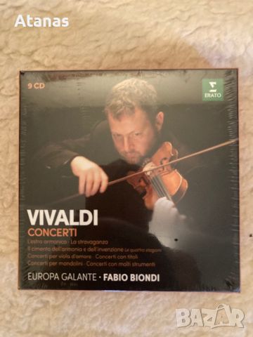 Europa Galante - Fabio Biondi, снимка 1 - CD дискове - 46461598