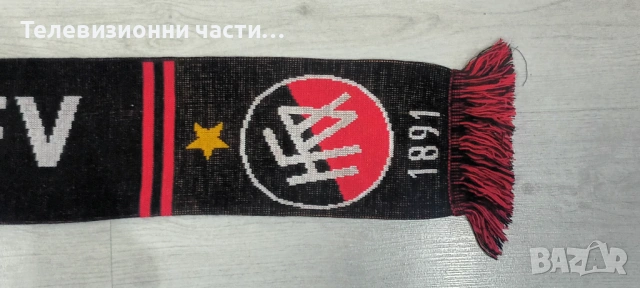 Футболен шал на Карлсруе Karlsruher FV 1891 шампион на Германия 1910, снимка 8 - Футбол - 53582274