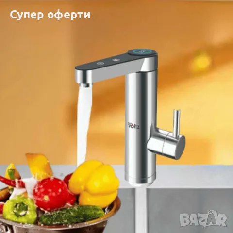 Нагревател за вода, за плот, 3300W, c дисплей, Инокс, снимка 4 - Други - 49939553