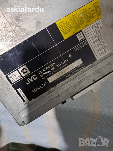 СД за кола JVC KD-R411 4х50 вата USB Aux , снимка 4 - Друга електроника - 52849506