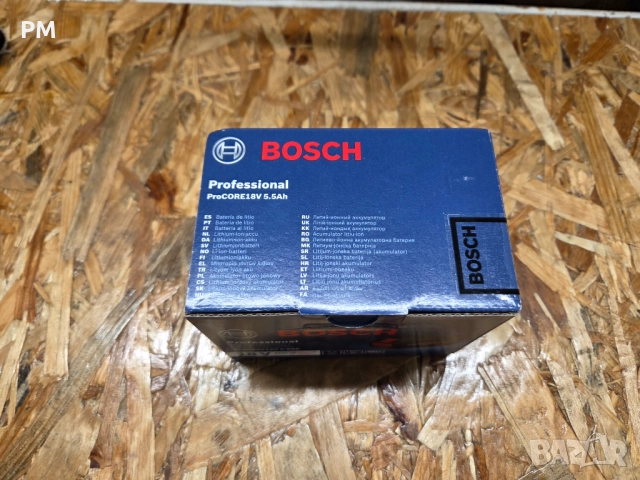 Акумулаторна батерия Bosch proCORE 18V 5.5Ah Original Нова! Гаранция!, снимка 6 - Оригинални батерии - 52810796