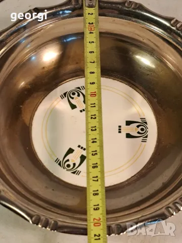 метална кошница с порцеланово дъно 18/5, снимка 5 - Декорация за дома - 49261957