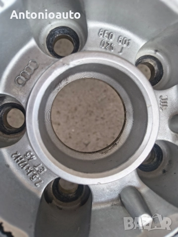 1 брой алуминиева джанта 17 цола оригинални за audi 5х112, снимка 2 - Гуми и джанти - 51622237