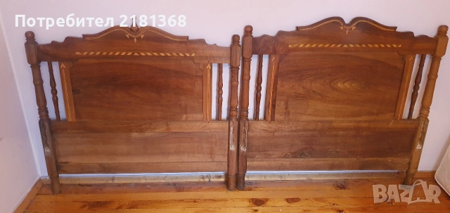 легло от масив орех!персон и половина. 