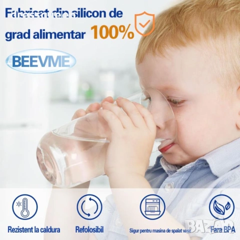 4687 - ВИСОКА Силиконова капачка за многократна употреба – по-умният и чист избор за вашата кухня, снимка 4 - Други стоки за дома - 53824656