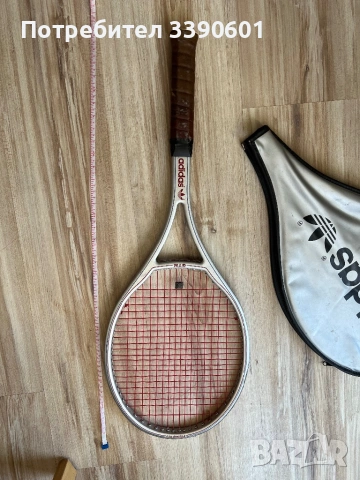 Ретро тенис ракета ADIDAS, снимка 9 - Тенис - 53667715