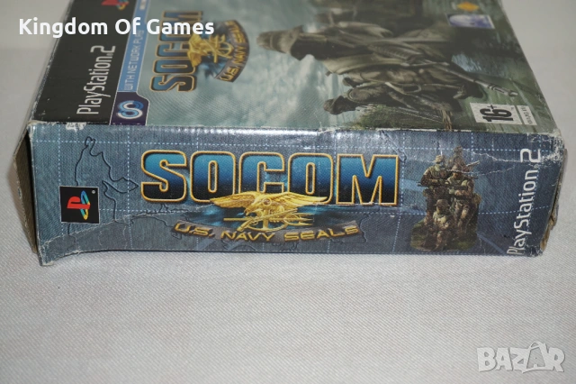Игра SOCOM: US Navy SEALs за PS2 С Оригинална Кутия и Оригинален микрофон със слушалка, снимка 8 - Игри за PlayStation - 54099908