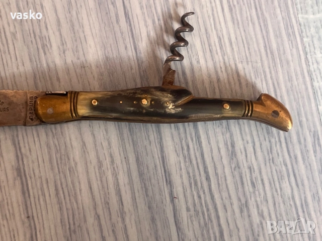 LAGUIOLE-стар,оригинален, снимка 4 - Ножове - 53218894