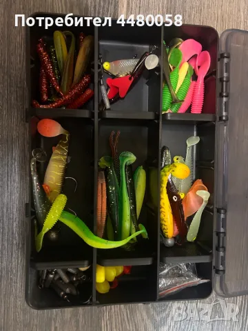 Въдици и чанта с рибарски принадлежности , снимка 6 - Въдици - 50377534