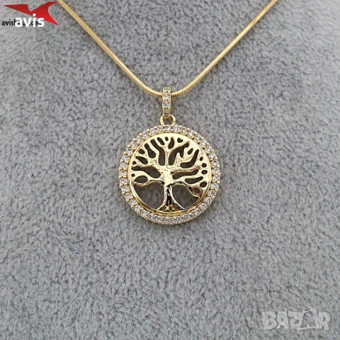 Висулка с 14К златно покритие 244727, снимка 3 - Колиета, медальони, синджири - 53601964