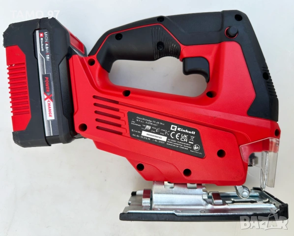 Einhell TC-JS 18 Li - Акумулаторен прободен трион 18V 4.0Ah като нов!, снимка 3 - Триони и циркуляри - 54296566