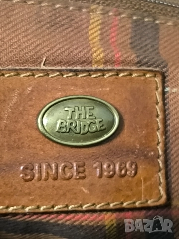 нова малка естествена кожа чанта на английския бранд mulberry итал чанта the bridge, снимка 10 - Чанти - 47082135