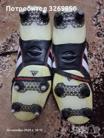 Бутонки Adidas R 15 номер 43 1/3 ( 27,5 см), снимка 9 - Футбол - 50411364