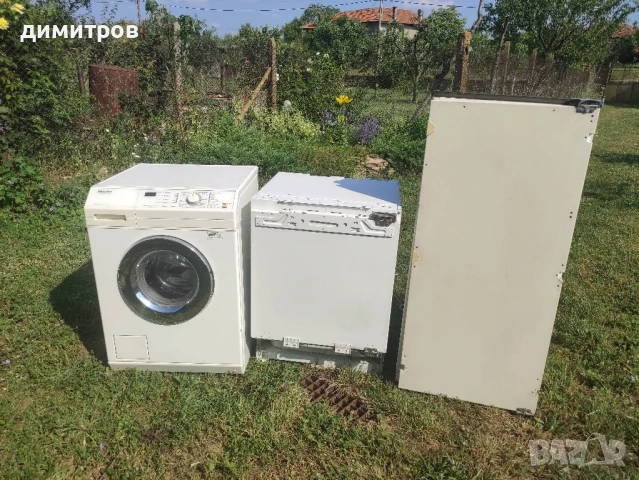 комплект бяла техника всичко изправно