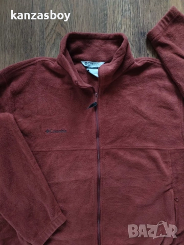 Columbia Men's Granite Steens Mountain Fleece Jacket - мъжко поларено горнище ХЛ, снимка 4 - Спортни дрехи, екипи - 52942926