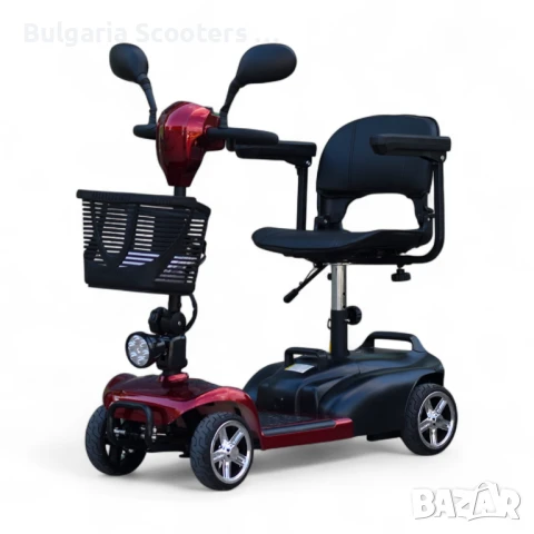 Четириколка за инвалиди на ток MaxElectric BL1 350W - Red