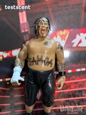 Екшън фигура WWE Umaga Умага Ruthless Aggression Basic Series Умага Самоа Samoa jakks 2005 , снимка 14 - Колекции - 49511935