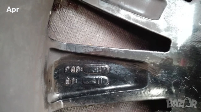 4 бр лети джанти МАМ 19" 8,5 J болтове 5х100 и 5х112, снимка 5 - Гуми и джанти - 53470108