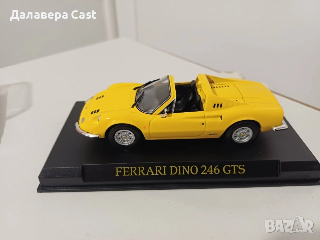 1/43 Ferrari Dino 246 Gts  Altaya , снимка 4 - Колекции - 53741673
