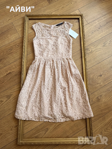 ZARA Дамска нежна рокля, снимка 7 - Рокли - 53999579