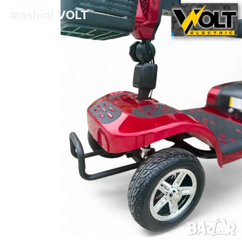Инвалидна четириколка на ток за възрастни и трудноподвижни хора Volt Electric N2, 24V, 20Ah, снимка 5 - Инвалидни скутери - 51249267