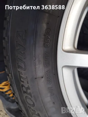 Алуминиеви оригинални джанти 17 5х112 с зимни гуми 225 60 17, снимка 5 - Гуми и джанти - 49843446