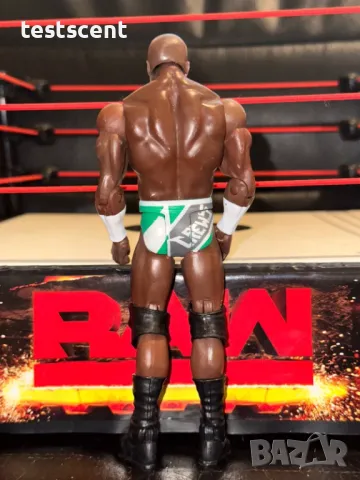 Екшън фигура WWE Apollo Crews Аполо Крюс Mattel Basic figure wrestling играчка NXT , снимка 5 - Колекции - 48398357