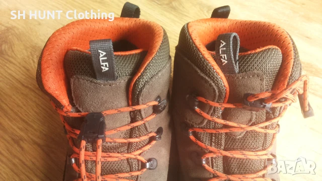 ALFA KRATT JR PERFORM GORE-TEX Boots размер EUR 36 детски естествена кожа водонепромокаеми - 1310, снимка 11 - Бебешки боти и ботуши - 51241105