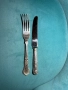 ✨ Луксозен винтидж комплект посребрени вилици – 6 бр. + подарък 6 ножа (непосребрени) ✨, снимка 5