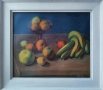 Картина "Натюрморт с плодове",худ. П. С. Петков (1924-1976), снимка 1