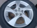 Лети джанти 17ки 5х114.3 Toyota + нови летни гуми 215/60/17 Dunlop, снимка 4