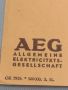 Стар пощенски плик с печати AEG Munchen рядък за КОЛЕКЦИЯ ДЕКОРАЦИЯ 45814, снимка 2