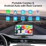 Мултимедия Camecho Wireless Carplay & Android Auto, 7-инчов, снимка 4