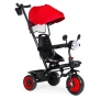 Детска триколка, количка, 3 в 1, въртяща се седалка, червен сенник, снимка 10