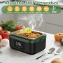 Electric Smart Lunch Box 1L, Rechargeable Self-Heating, 60W Thermo Lunch Box for Hot Food model BX88, снимка 13