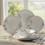 Комплект чинии 24 части с елегантен винтидж дизайн – Възвишен стил за всяка трапеза, снимка 3