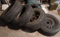 4 бр. зимни гуми с джанти 195/65 R15 от Ситроен Пикасо, снимка 9