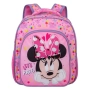 Ученическа раница 3D Мини маус, Розов, 27x11x30см., снимка 1