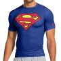 Under Armour Superman Compression Shirt - страхотна мъжка тениска ХЛ, снимка 1