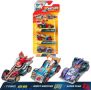 Нова Колекция коли T-Racers Mix ´N Race, 3 броя, за състезание деца играчки, снимка 2