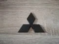 черно лого Mitsubishi 11.5 см, снимка 2