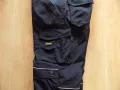 зимен работен панталон snickers cordura fabric work wear долнище оригинален мъжки черен размер 48, снимка 5