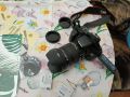 Продавам фотоапарат Canon EOS 600D + обектив Sigma 17-70 mm, снимка 1 - Фотоапарати - 45710229