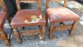 Трапезни столове дърворезба, снимка 5