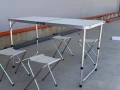 Комплект Сгъваема Маса и Столове , снимка 4