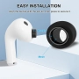Резервни накрайници за уши за AirPods Pro 3 (2025), 3 чифта (S/M/L, черни), снимка 3
